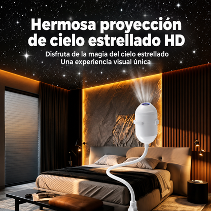 Luz de Proyección USB con Efecto Galaxia.